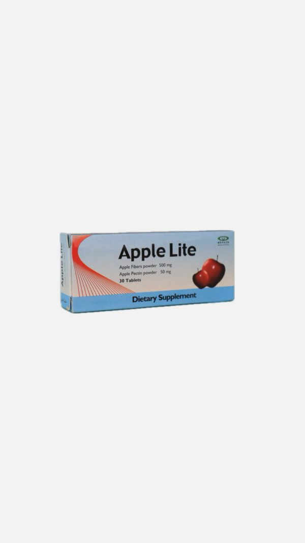 B8608215-70C0-4371-9E04-00C1B151D8E3 Apple-Lite 30 tabsابل لايت لصحة الجهاز الهضمي 30 قرص