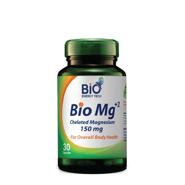 IMG_7320 Bio Energy Tech Chelated Magnesium 150Mg 30 Capsules تقنية الطاقة الحيوية مغنيسيوم 150مغ 30 كبسولة