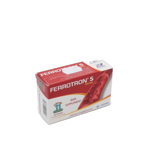 IMG_7351 فيروترون اس 10 مغلفات Ferrotron S 10 Sachets