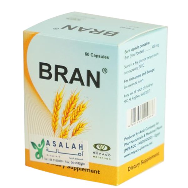 IMG_7405 Mepaco Bran Digestive Support | ميباكو بران لدعم الهضم 60 كبسولة
