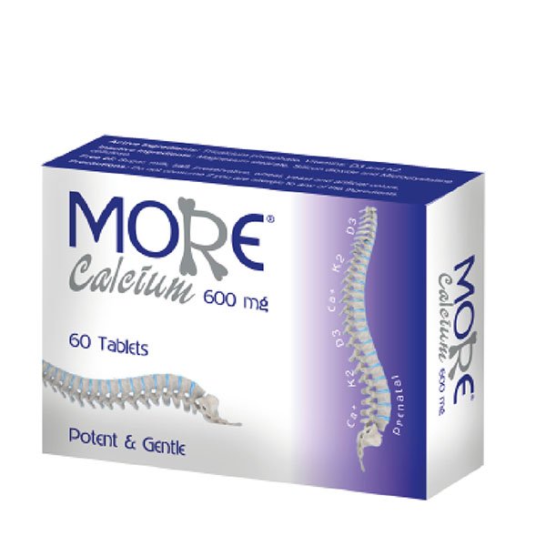 IMG_7408 مور من الكالسيوم 600 ملغ 60 قرصًا |More Calcium 600 Mg 60Tab