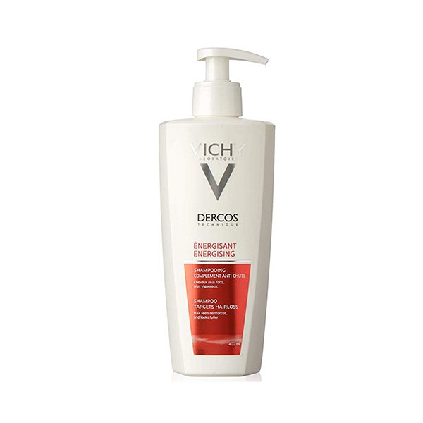 3337871322243_4 فيتشي ديركوس شامبو الشعر المنشط، لتنعيم الشعر 400 مل Vichy Dercos Energizing Shampoo 400Ml