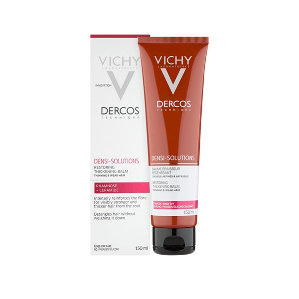 3337875574389_3 Vichy Dercos Densi Solution Restoring Thickening Conditioner Balm 150Mlفيتشي ديركوس دينسي بلسم لاستعادة سماكة الشعر 150 مل