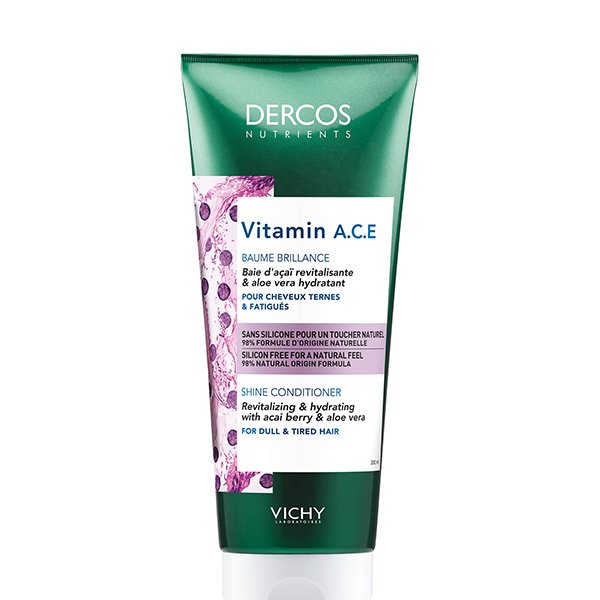 3337875595681_4 Vichy Dercos Nutrients Vitamin A.C.E Conditioner 200Ml فيتشي ديركوس بلسم الشعر المغذي بفيتامين ايه سي اي 200 مل