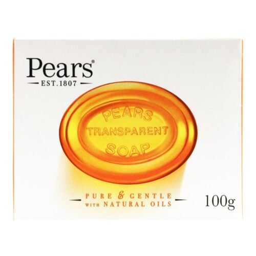 8901030026263 Pears pure and gentle with natural oils transparent soap 100g
