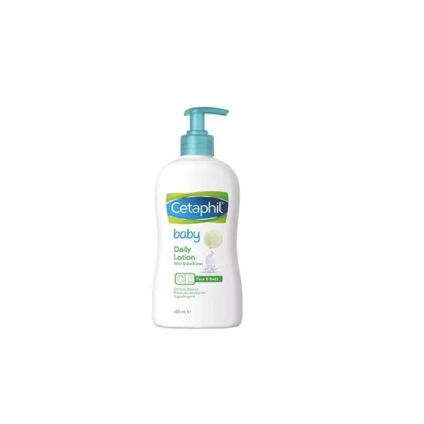 Cetaphil Baby Daily Lotion With Shea Butter 400Ml سيتافيل لوشن يومي للأطفال بزبدة الشيا 400 مل. |Cetaphil Baby Daily Lotion with Shea Butter 400ml