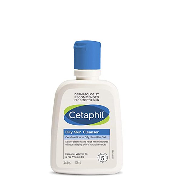 Cetaphil Oily Skin Cleanser Face Wash 125Ml سيتافيل غسول منظف للوجه للبشرة الدهنية 125 مل
