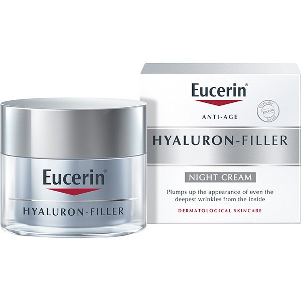 eucerin_hyaluron_filler_night_cream_4 يوسيرين هيالورن فيلر كريم ليلي 50 مل Eucerin Hyaluron-Filler Night Cream 50ml (نسخة)