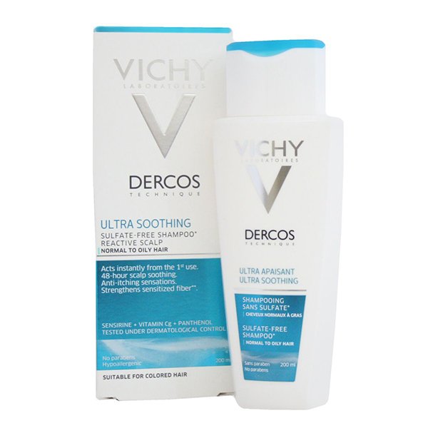 vichy_dercos_ultra_soothing_normal_shampoo_6 Vichy Dercos Ultra Soothing For Normal Hair Shampoo 200Mlفيتشي ديركوس شامبو ألترا سوثينج للشعر العادي 200 مل