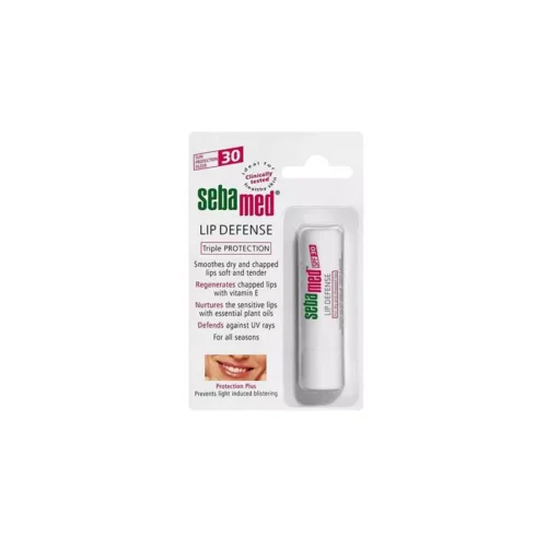 120 Sebamed Lip Defense Stick 4.8G سيباميد مرطب الحماية للشفاة الجافة والمتشققة 4.8 جم