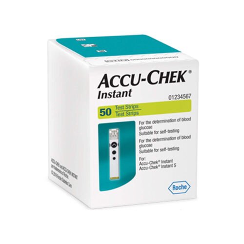 4015630067138_4 Accu Chek Instant Blood Glucose Test -50 Strip اكيو تشيك انستانت 50 شريحة