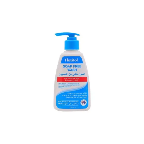 9317129042660_3 Flexitol Sensitive Skin Wash 250Ml فليكسيتول غسول للبشرة الحساسة 250 مل