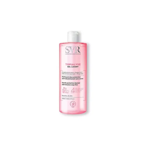 95 Svr Topialyse Gel Lavant 400Ml أس في أر توبياليس جل لافانت مضاد للحكة و التهيج 400 مل