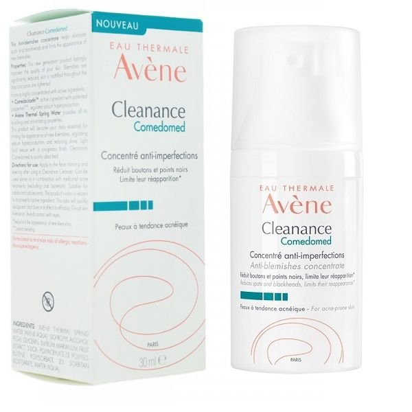 AVENE CLEANANCE COMEDOMED 30ML_3 Avene Cleanance Comedomed Pump 30Ml أفين كلينانس كوميدوميد للبشرة المعرضة لحب الشباب 30 مل