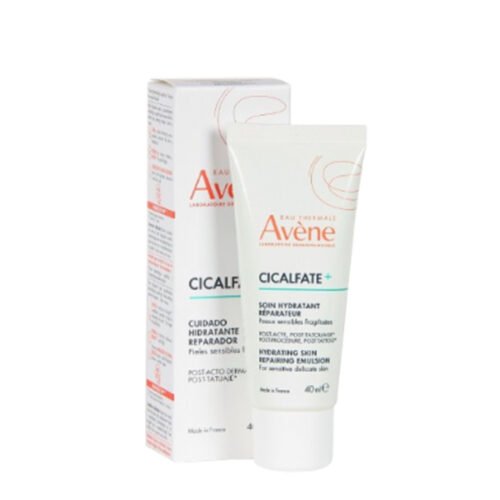 Avene-Cicalfate-+-Emulsion-40Ml. Avene Cicalfate + Repairing Emulsion 40Ml أفين سيكالفيت بلس مستحلب مرمم ومهدئ للبشرة 40 مل