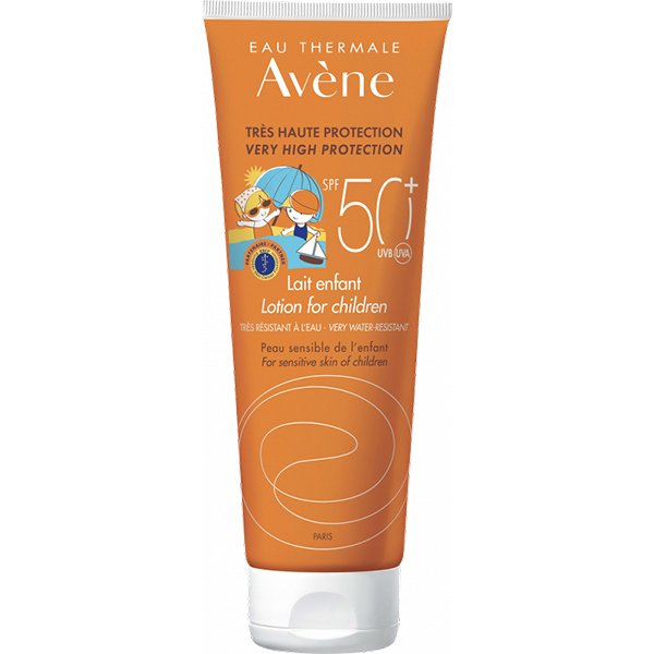 Avene Sunblock Lotion For Children Spf 50+ (100Ml) Avene Sunblock Lotion For Children Spf 50+ (100Ml) أفين لوشن واقي شمس للأطفال حماية 50+