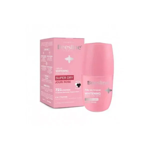 Beesline Whitening Deodorant Jouri Rose 50Ml_2 Beesline Whitening Deodorant Jouri Rose 50Ml - بيزلين رول أون مزيل العرق لتفتيح البشرة، ورد الجوري حماية 72 ساعة