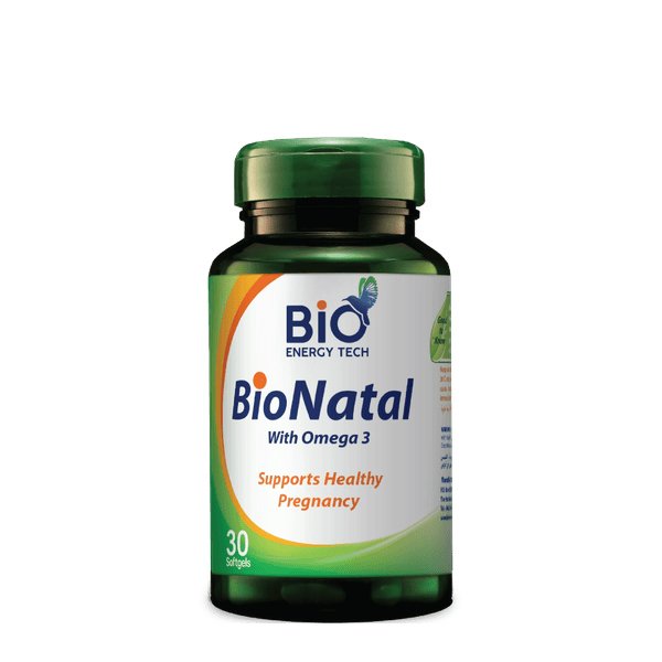 Bio-Energy-Tech-Bionatal-With-Omega-3-30-Capsule Bio Energy Tech Bio Natal With Omega 3 - 30 Capsule تقنية الطاقة الحيوية بيوناتال مع أحماض أوميغا 3 للحامل