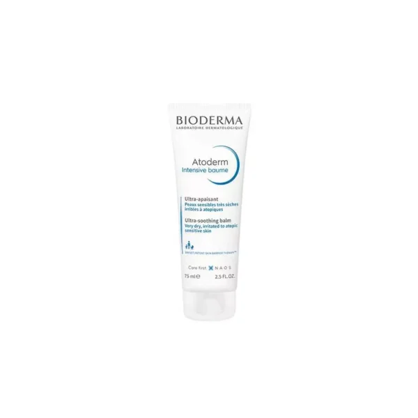 Bioderma Atoderm Intensive Bauma 75Ml Bioderma Atoderm Intensive Bauma 75Mlبيوديرما أتوديرم بلسم الترطيب المكثف للبشرة الجافة 75 مل
