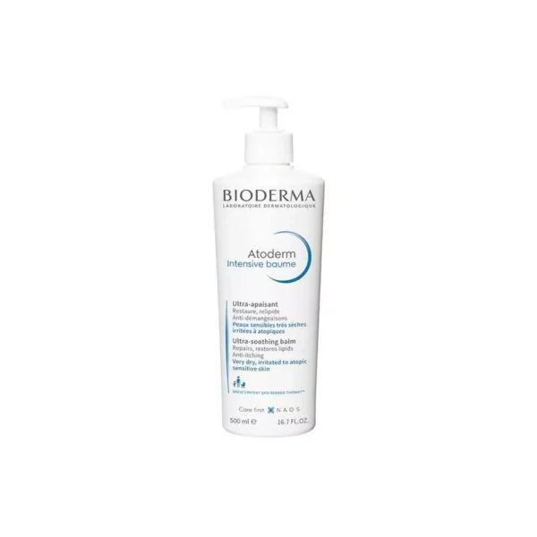 Bioderma-Atoderm-Intensive-Baume-500Ml بيوديرما اتوديرم انتينسيف كريم مرطب 500 ملBioderma Atoderm Intensive Baume 500Ml