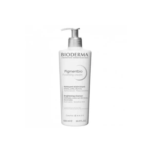 Bioderma-Pigmentbio-Foaming-Cream-500Ml بيوديرما بيجمينتبيو كريم رغوي 500 ملBioderma Pigmentbio Foaming Cream 500Ml
