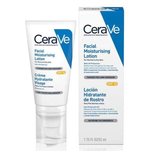 CeraVe Facial Moisturising Lotion AM SPF30, 52Ml سيرافي لوشن نهاري مرطب للوجه بدرجة حماية 30 ، 52 مل