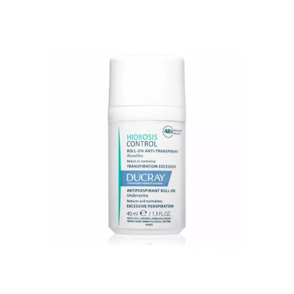 Ducray Hidrosis Anti Transpirant Roll-On 40Ml دوكري هيدروسيس رول أون مضاد التعرق 40 مل