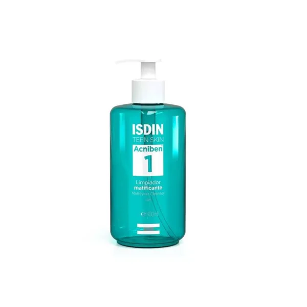 Isdin-Acniben-Mattifying-Cleanser-400ML Isdin Acniben Mattifying Cleanser 400ML - ايزدين أكنيبن منظف مطفئ للبشرة 400 مل