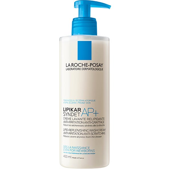 LA-ROCHE-POSAY-LIPIKAR-AP+-SYNDET-400ML La Roche Posay LIPIKAR AP+ SYNDET 400ML لاروش بوزيه ليبيكار سينديت إيه بي + غسول 400 مل
