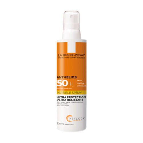 La-Roche-Posay-Anthelios-Invisible-Spray-Sunscreen-Spf 50+-(200Ml) La Roche Posay Anthelios Invisible Spray Sunscreen Spf 50+ (200Ml) لاروش بوزيه أنثيليوس بخاخ غير مرئي +50 بحماية 200مل