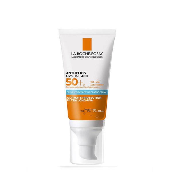 La-Roche-Posay-Anthelios-Uvmune-400-Hydrating-Cream-Spf50+,-50Ml La Roche Posay Anthelios Non-Perfumed Cream Spf50+, 50Ml لاروش بوزيه أنثيليوس كريم واقي شمس غير معطر حماية 50+,50 مل