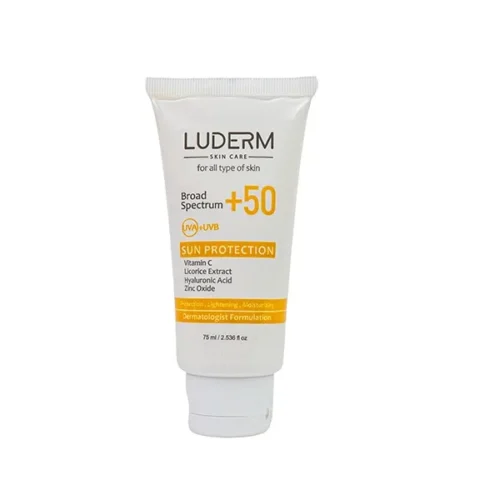 Luderm-sun-protection-SPF-50+-75ml Luderm Spf50+ Sun Protection Sunblock 75ml \|/ كريم لوديرم واقي شمس واسع الطيف SPF50+