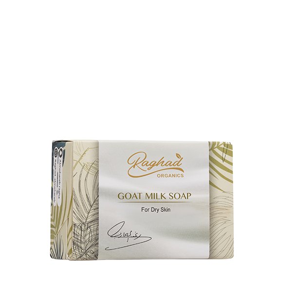 Raghad-Organics-Goat-Milk-Soap-100Gr Raghad Organics Goat Milk Soap 100Grرغد أورجانكس صابون حليب الماعز 100 غرام
