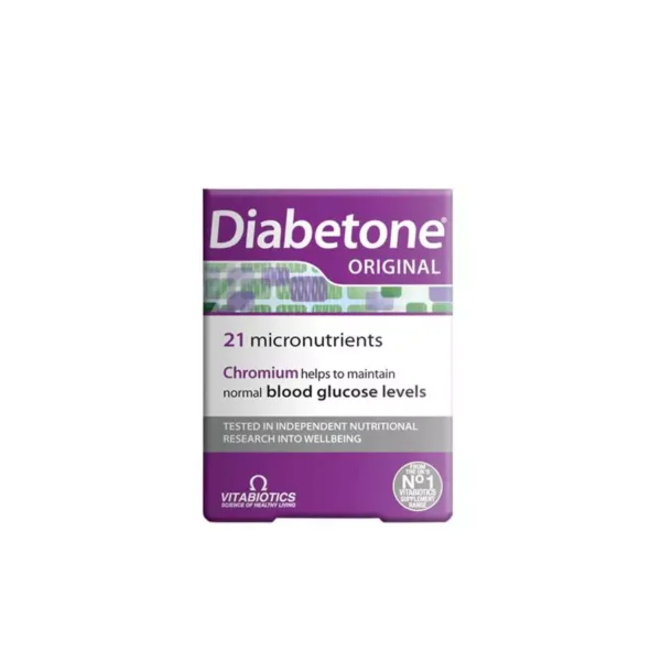 Vitabiotics-Diabetone-Original-30Tab Vitabiotics Diabetone Original 30Tabفيتابيوتيكس ديابيتون أورجينال 30 قرص