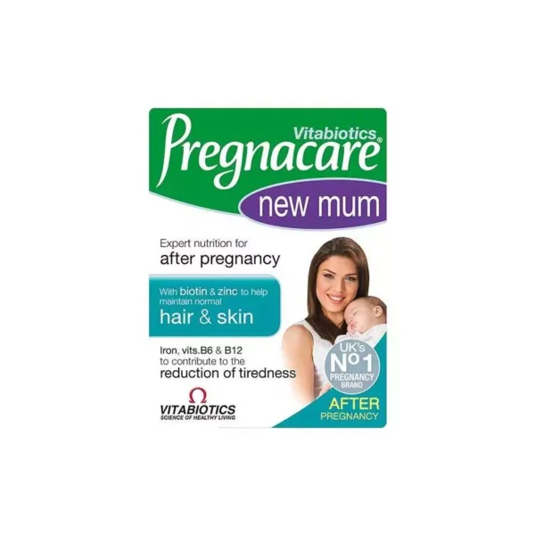Vitabiotics-Pregnacare-New-Mum-56-Tablets Vitabiotics Pregnacare New Mum 56 Tabletsفيتابيوتيكس بريجناكير مكمل للأم الجديدة، 56 قرصًا