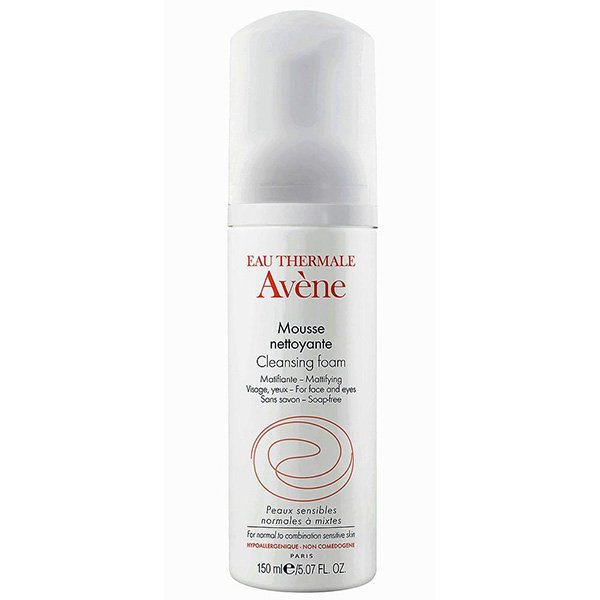 avene_mousse_cleansing_foam_150ml_3 Avene Mousse Cleanser Soap Free Foam 150Ml أفين موس غسول رغوي لتنظيف الوجه 150مل