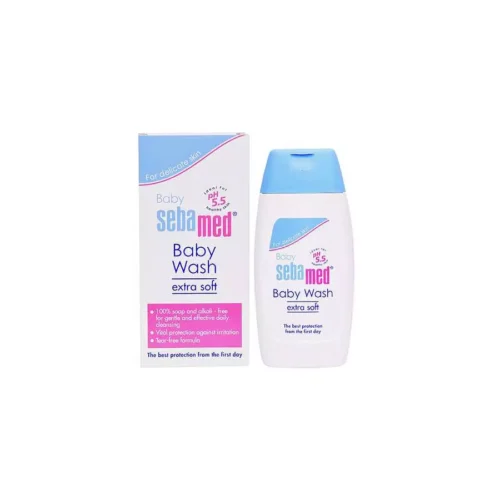 inbound3649200165776442500 Sebamed Baby Wash Extra Soft 200Ml سيباميد بيبي غسول فائق النعومة للأطفال 200 مل