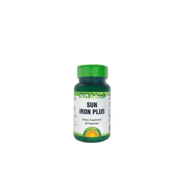 inbound3649310606061197621 Sun Naturals Iron Plus 30Cap صن ناتشورالز آيرون بلس 30كبسولة