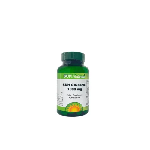 inbound3653904999224525815 Sun Naturals Sun Ginseng 1000Mg 100Tab صن ناتشورالز صن جينسينج 1000 مجم 100 قرص
