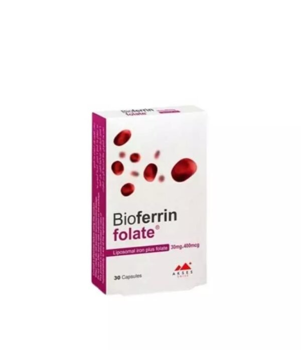 inbound7656504938036744530 Bioferrin folate 30 capsules كبسولات بيوفرين فوليت 30