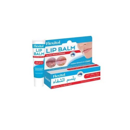 inbound8394742340766669451 Flexitol Ultra Moisturizing Lip Balm 10 Gram فليكسيتول مرطب الشفاه فائق الترطيب 10 غم