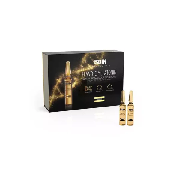 isdin_flavo_c_melatonin_10vial_2ml_3 Isdin Flavo C Melatonin 10 Ampule * 2Ml - ايزدين فلافو سي ميلاتونين 10 أمبولات * 2 مل