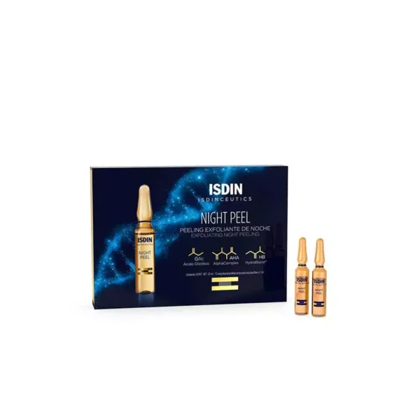 isdin_night_peel_10_amp_2ml_3 Isdin Night Peel Serum 10 Ampule * 2Ml * ايزدين سيروم التقشير الليلي 10 أمبولات * 2 مل