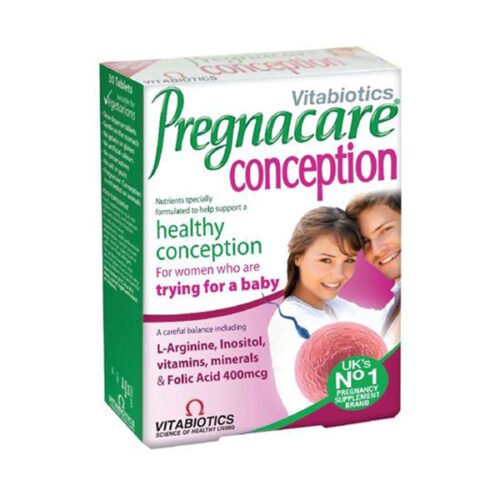 pregnacare_conception_30tab_5 Vitabiotics Pregnacare Conception 30 Tablet فيتابيوتيكس بريجناكير كونسيبشن للمساعدة في دعم الحمل 30 قرص