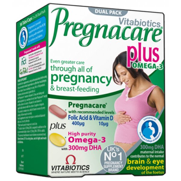 pregnacare_plus_omega_3_56tabs_5 Vitabiotics Pregnacare Plus Omega 3, 56 Tablets\ Capsulesفيتابيوتيكس بريجناكير بلس أوميجا 3 ، 56 قرص