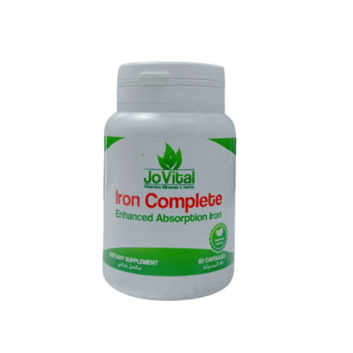 تصميم بدون عنوان (1) Jovital Iron Complete 60 Capsules | كبسولات جوفيتال آيرون كومبليت 60 كبسولة