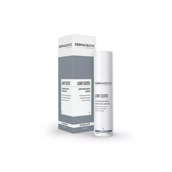 Dermaceutic Light Ceutic Unifying Night Cream 40Ml ديرماسيوتيك لايت كريم ليلي موحد للبشرة 40 مل