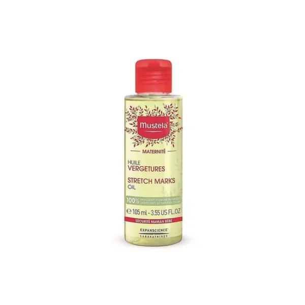 inbound2518486984036954562 Mustela Stretch Marks Prevention Oil 105Ml موستيلا زيت للوقاية من علامات تمدد الجلد 105 مل
