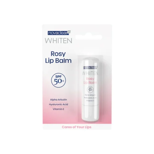 inbound3144813758128541209 Novaclear Whiten Rosy Lip Balm Spf50+, 4.9Gram نوفاكلير وايتن روزي مرطب الشفاه بعامل حماية من الشمس 50+، 4.9 جرام