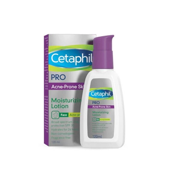 inbound4015447911933212884 CETAPHIL PRO ACNE PRONE SKIN MOISTURIZING LOTION 120ML لوشن سيتافيل برو المرطب للبشرة المعرضة لحب الشباب 120 مل